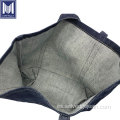 bolso de mujer de tela de mezclilla de mezclilla indigo